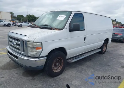2012 Ford E-250 Commercial z USA, uszkodzony, nr VIN 1FTNE2EWXCDB03181